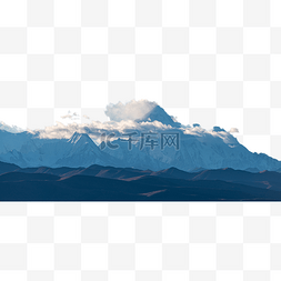 高原雪山图片_贡嘎雪山