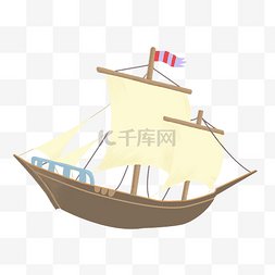 木质航海帆船