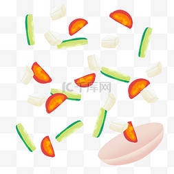 飞沙图片_蔬菜沙拉西红柿