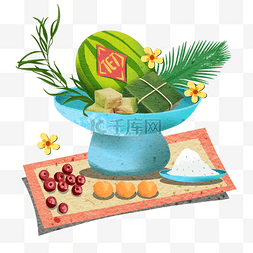 越南农历新年水果餐盘