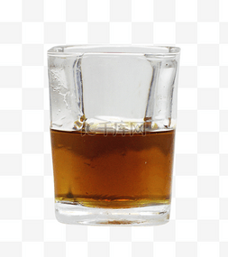 冰红茶标签图片_威士忌玻璃杯
