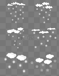 下雪图标