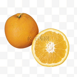 新鲜的赣南脐橙水果