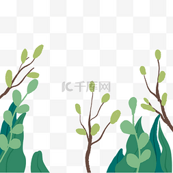 植树节绿色树木