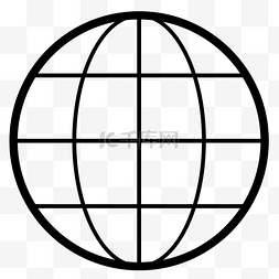 网状图片_黑色圆弧科技地球元素
