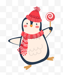 企鹅卖萌图片_冬天的可爱小动物