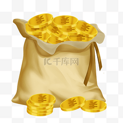 金币图片_金融经济钱袋子