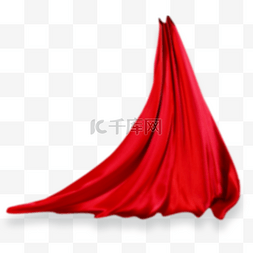 红色窗帘装饰图片_红色窗帘