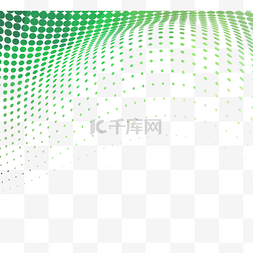 回形条纹图片_绿色抽象圆点背景与条纹