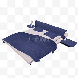 床床图片_卡通3d卡通装饰床