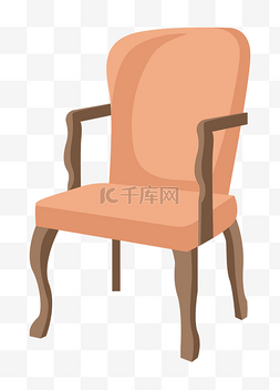 家具椅子卡通插画