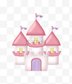 城堡图片_粉色城堡