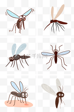 灭四害图片_卡通拟人蚊子组图1
