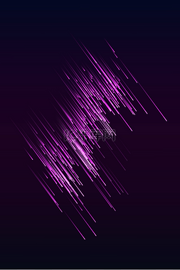 紫色科技粒子