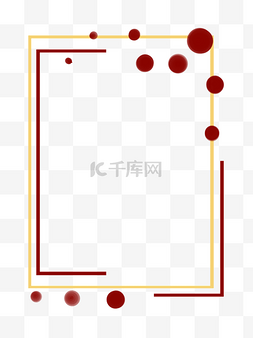 中国风海报装饰边框