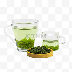 茶叶绿茶图片_清山绿茶茶水