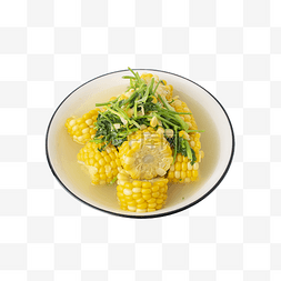 水煮鸡肉图片_秋季美食水煮玉米