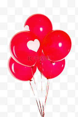 爱情氢气球图片_情人节爱心氢气球