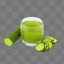 绿色黄瓜汁
