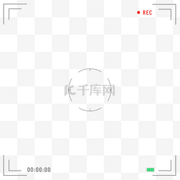 两大聚焦图片_视频录制相机拍摄边框