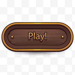 问题图标图片_棕色游戏按钮icon