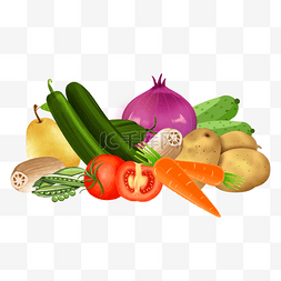 蔬菜水果图片_蔬菜水果组合