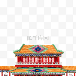 古典建筑中国图片_中国古典宫廷建筑屋顶装饰