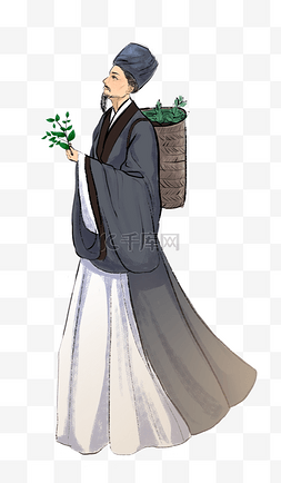 中医养生药师采药