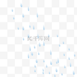 雨滴雨水雨花