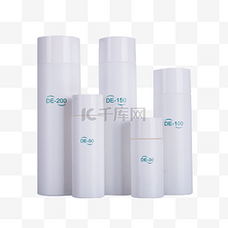 塑料产品图片_化妆品瓶白色的塑料瓶子产品