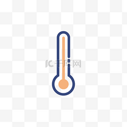 温度计简约图标