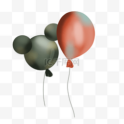 儿童节迪士尼气球米奇