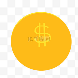 一个金币图片_一个圆形的金币