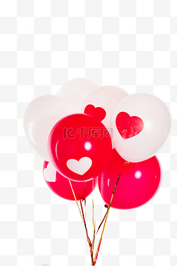 爱情氢气球图片_情人节气球
