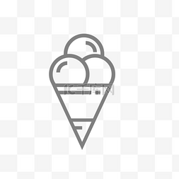 冰淇淋雪糕矢量图片_冰淇淋图标免抠图