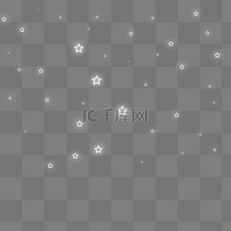 星星闪光点图片_白色星光