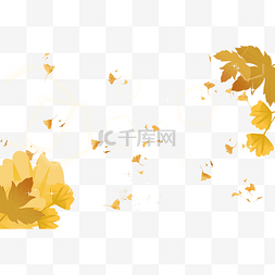 秋叶黄叶