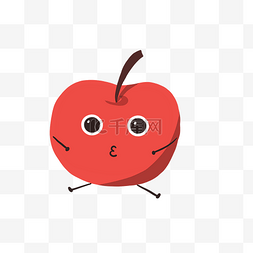 拟人水果苹果