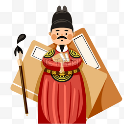 韩文字体设计图片_卡通风格韩文日世宗大王元素
