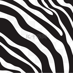斑马动物底纹纹理