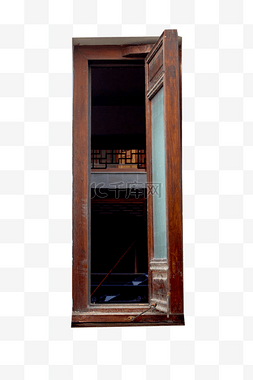 传统木窗图片_中式传统建筑