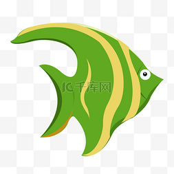海洋环境图片_海洋环境绿色可爱鱼