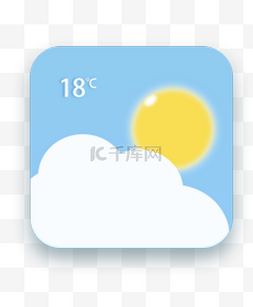 手机app图标元素图片_安卓手机天气图标
