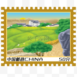 中国邮政卡通邮票