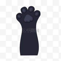 黑猫图片_可爱黑猫猫爪