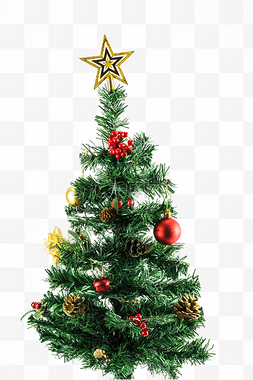 圣诞节日装饰圣诞树