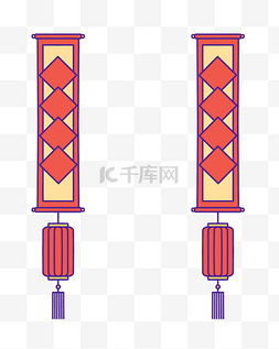 灯笼图片_2021新年灯笼对联