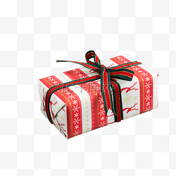 圣诞节文案图片_圣诞麋鹿礼物盒