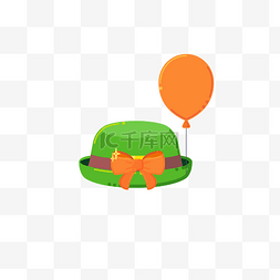帽子气球生日