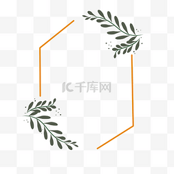 新绿植图片_唯美清新绿植文本边框